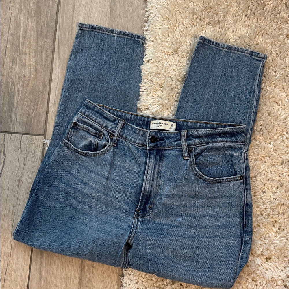 Abercrombie & Fitch The Skinny High Rise Pant Curve Love - Picture 8 of 8